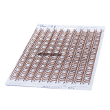 Peignes pour reliure métal 3:1 - 34 anneaux A4 Renz