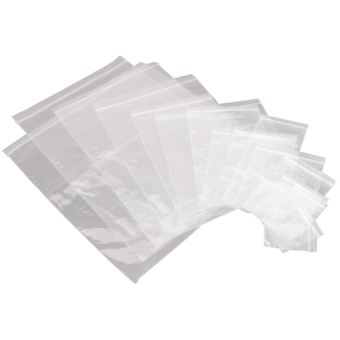 SACHETS PLASTIQUE AVEC FERMETURE ZIP.