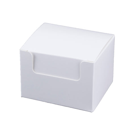 Boîte de cartes de visite blanc 300 g/m² format int. 60x95x36